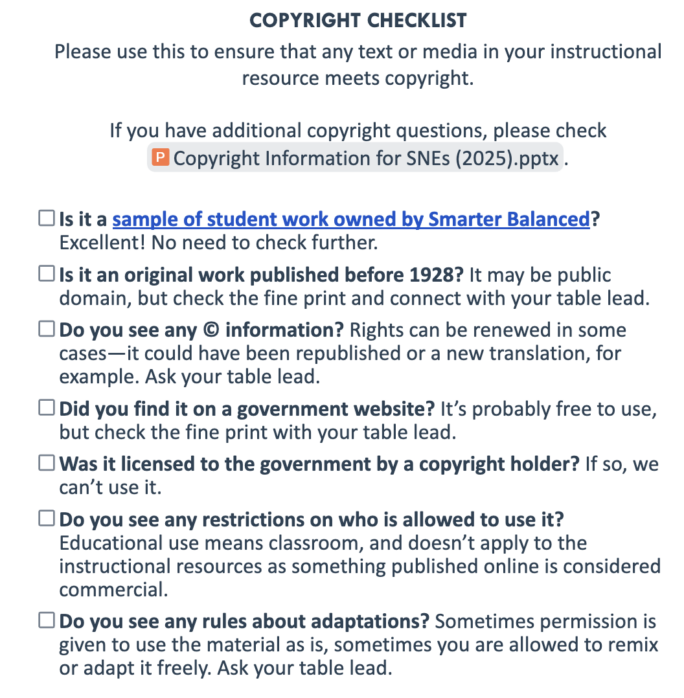 accessible electronic guidelines